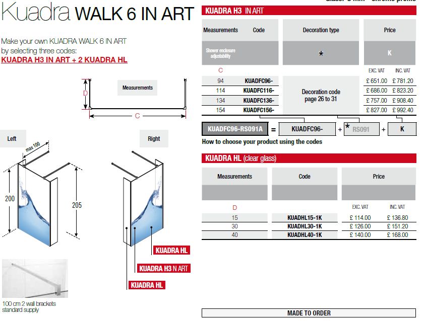 Novellini Walk 6 Dimensions 
