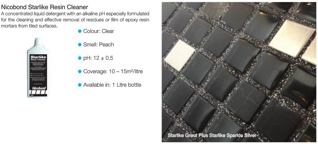 Nichols and Clarke Starlike Resin Cleaner
