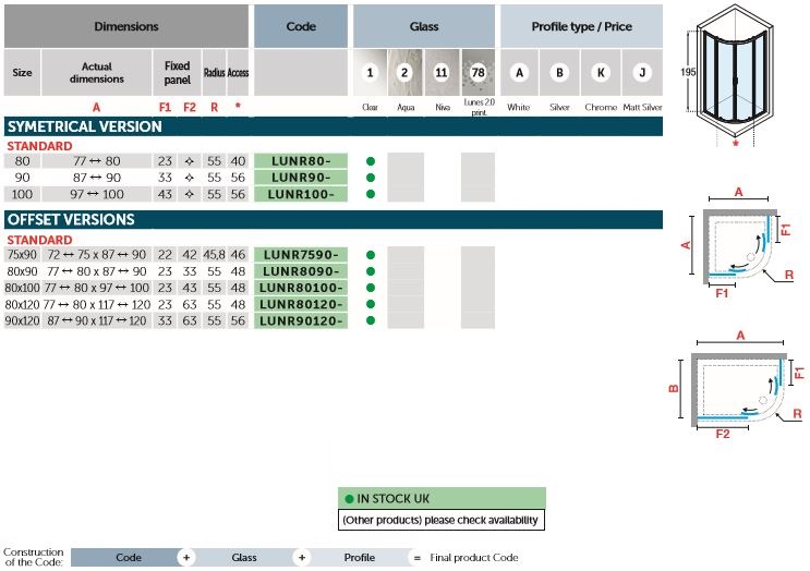 Novellini Lunes R LUNR QUADRANT Spec2