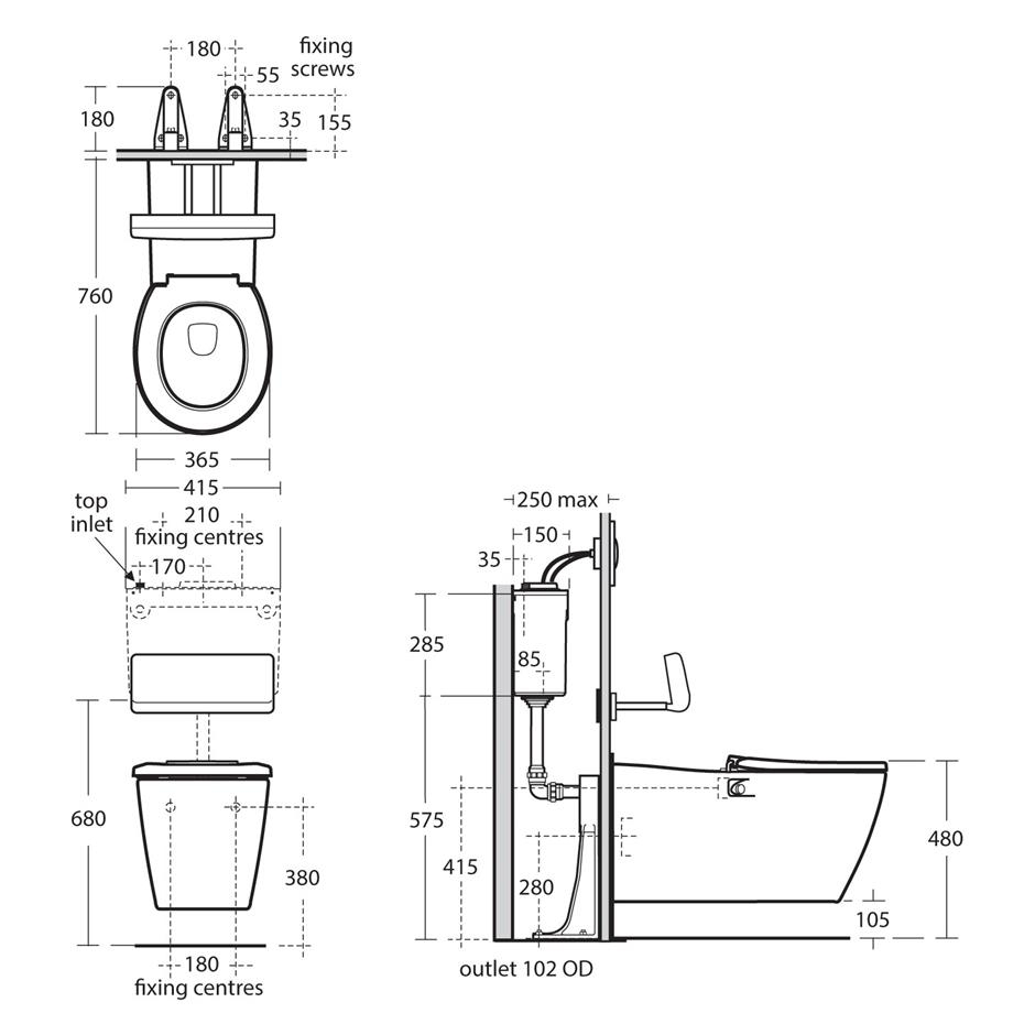 E8197 technical drawing