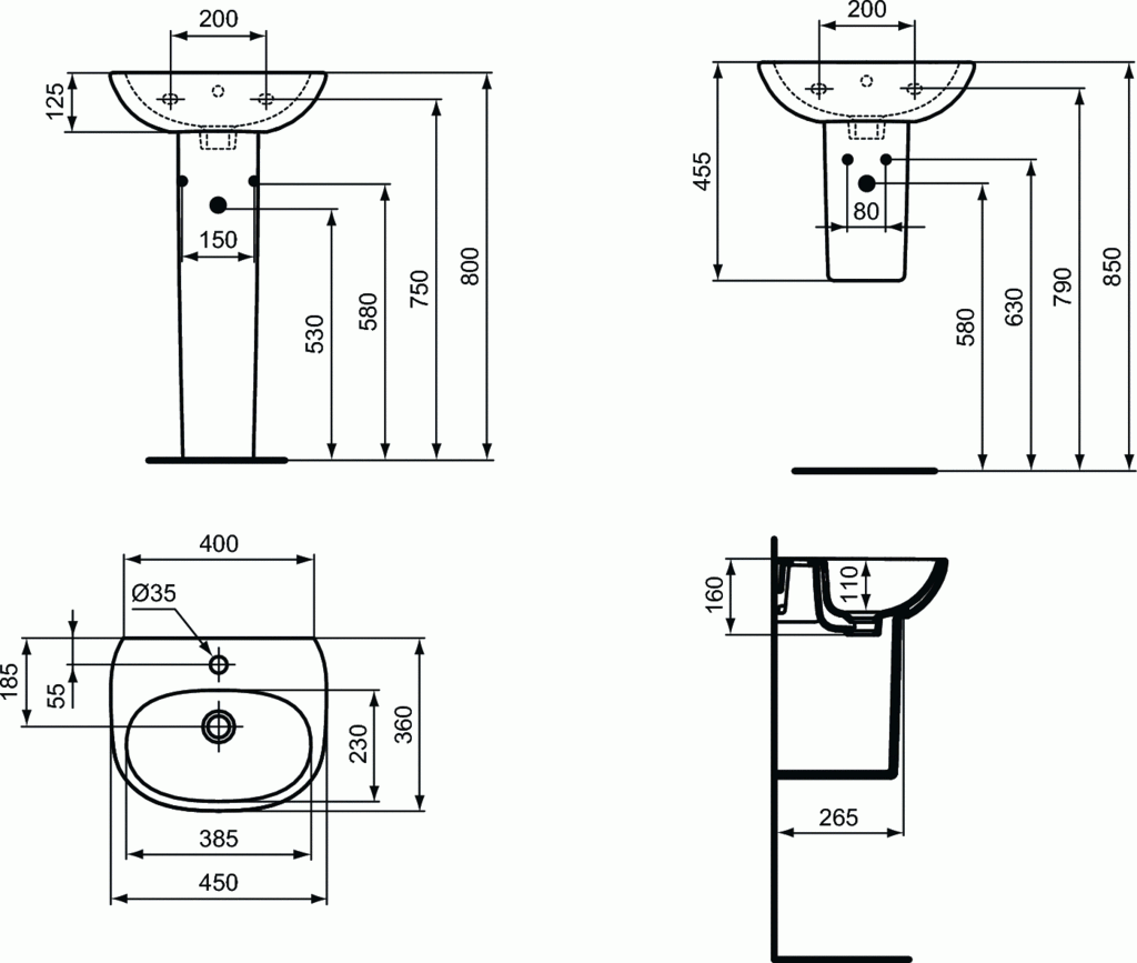 T3520 technical drawing