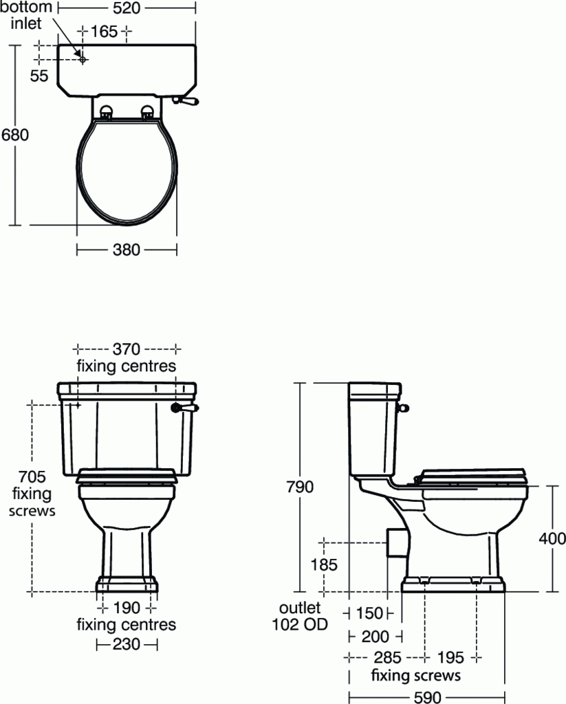 U4708 technical drawing U4708 technical drawing