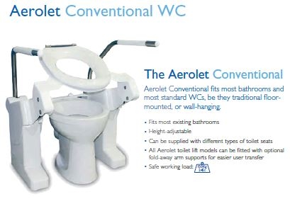 Aerolet conventional WC Lifter