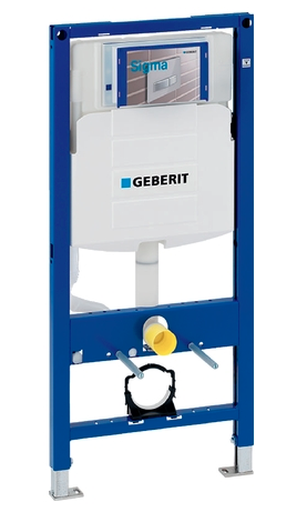 Geberit Duofix frame for wall-hung WC, 112 cm, with Sigma concealed cistern 12 cm