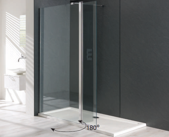 58.351 800mm Front Panel with Wall Profile and 300mm Flipper 