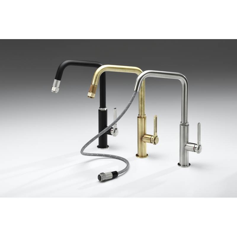 Abode - Hex - Single Leve Pull Out Tap (Optional Finishes) #1