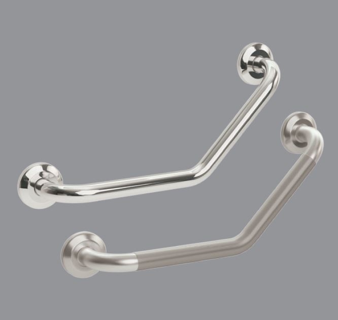 Bathex Cranked Grab Rail  (35mm)