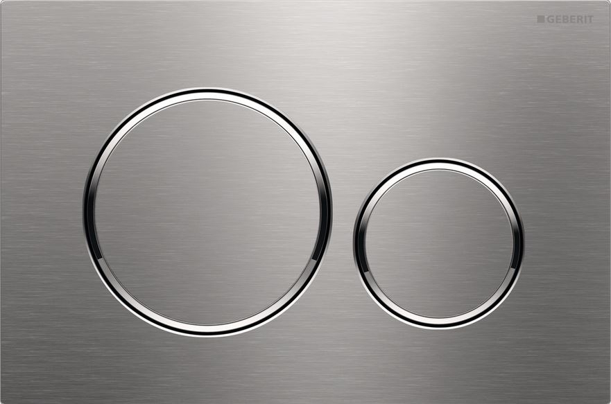 (115.882.SN.1) and (115.889.SN.1)  Brushed stainless steel / Polished / Brushed with screws