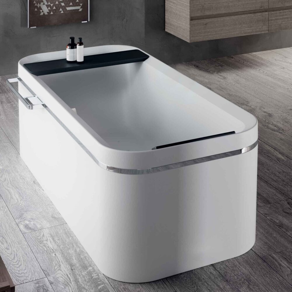 Novellini - DIVINA F - Free standing Bath Tub Spa, 1800 x 800 x 630mm