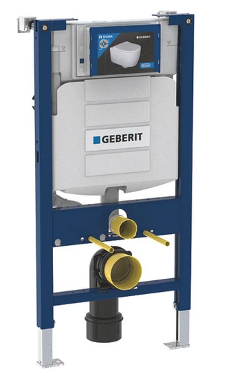 Geberit - DUOFIX - Element for Wall-Hung WC, 980mm with Stigma Concealed Cistern 120mm #1