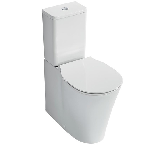 Ideal Standard Concept Air Cube - WC Suite CC BTW Pan With Aquablade Technology E079901 