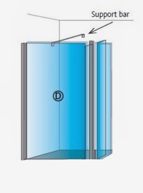 Eastbrook Volente 900mm Support Bar technical