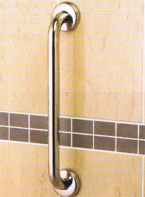 AKW - Straight Grab Rail, Stainless Steel (450mm)