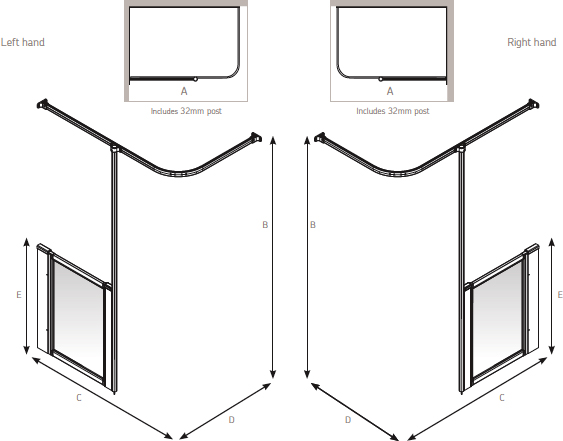 AKW Option H Technical Drawing
