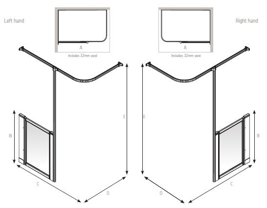 AKW Option HW Technical Drawing