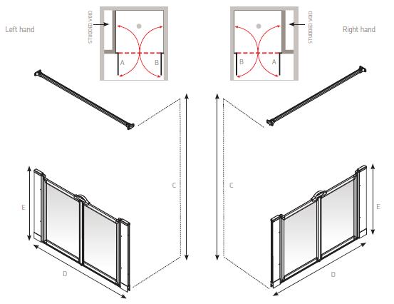 AKW Option MW Silverdale Technical Drawing