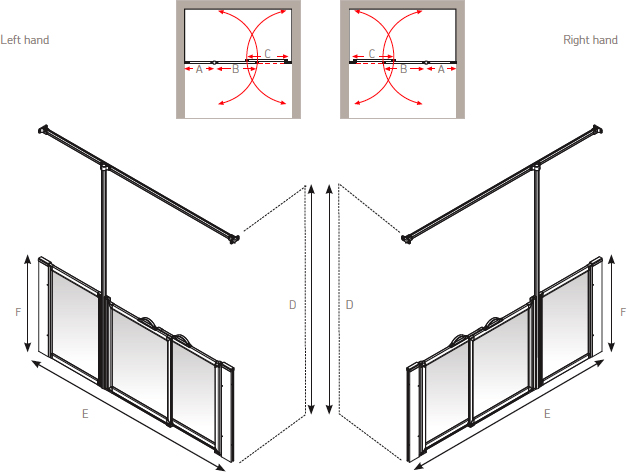 AKW Option P Technical Drawing