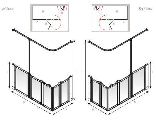 AKW Option XW Technical drawing