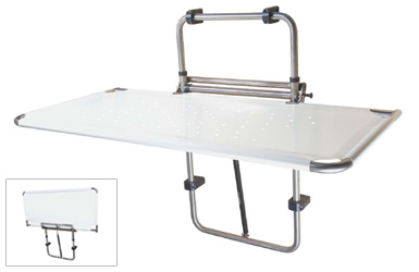 Astor bannerman manually height adj changing table