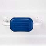 AKW Padded Backrest-Blue