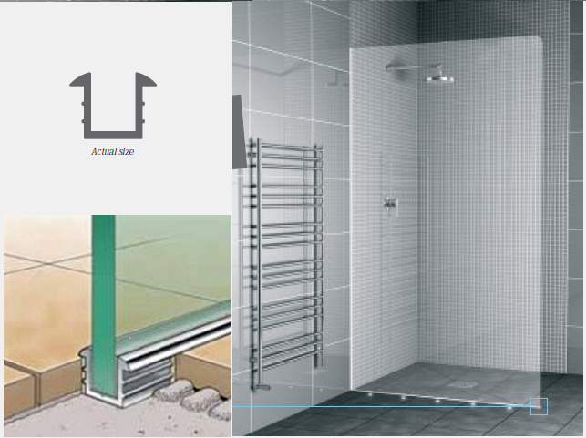 Channelglaze - Shower Screen Channel