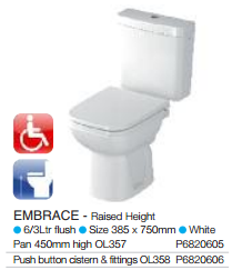 FC Embrace Raised Height Pan