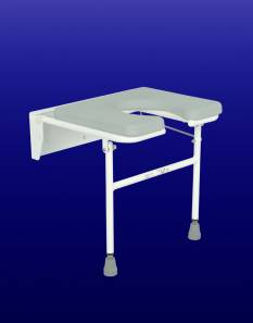impey Fold down horseshoe padded shower seat S2HP