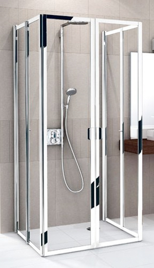 Novellini - Free 2 U Shower Screen High Version - Corner Entry