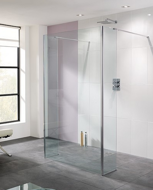 Lakes Riviera (With Splash Panel) Walk In Shower Screens