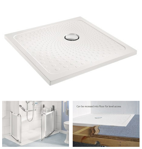 impey Slimline 35 Showertray 800x800mm
