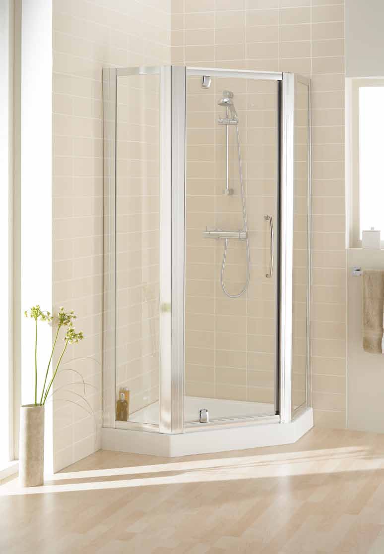 Lakes - Semi-Frameless - Pentagon Enclosure