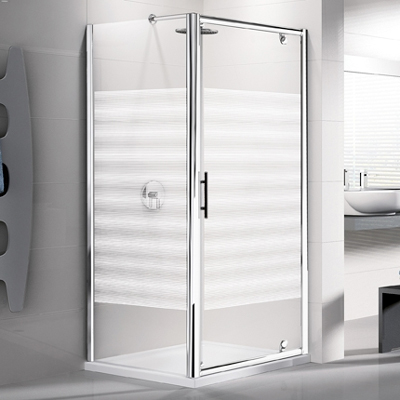 Novellini - Lunes G - Pivot Shower Door - Glass 5mm