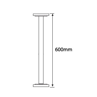 impey Floor to ceiling pole extension