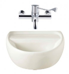 Twyford - Sola Medical Washbasin 500x400mm, No Taphole