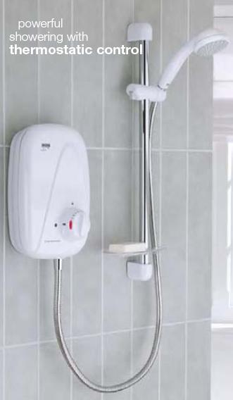 Mira - Vigour - Electric Power Shower, Thermostatic, 1.1532.353