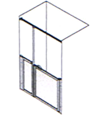 AKW MM2 Made to Measure Half Height Screen Set