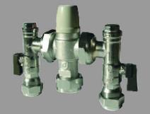 FC Thermostatic mixing valve 15 and 22mm