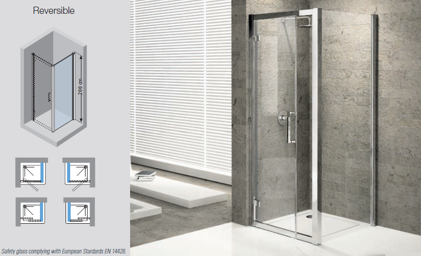 Novellini - KUADRA F - Side Panel (Glass: 8mm)