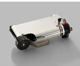 Pressalit - Shower Mixer with Thermostat & Extra Long Operating Levers, Scalding Protection (RT641)