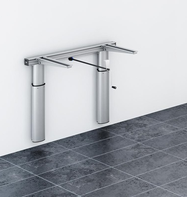 Pressalit - INDIVO - Lift for Worktop, Manually Height Adjustable