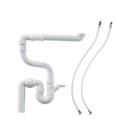 Pressalit - INDIVO - Accessories for Worktop Lifts - Flexible Waste Kit (WRAS-Approved UK) 