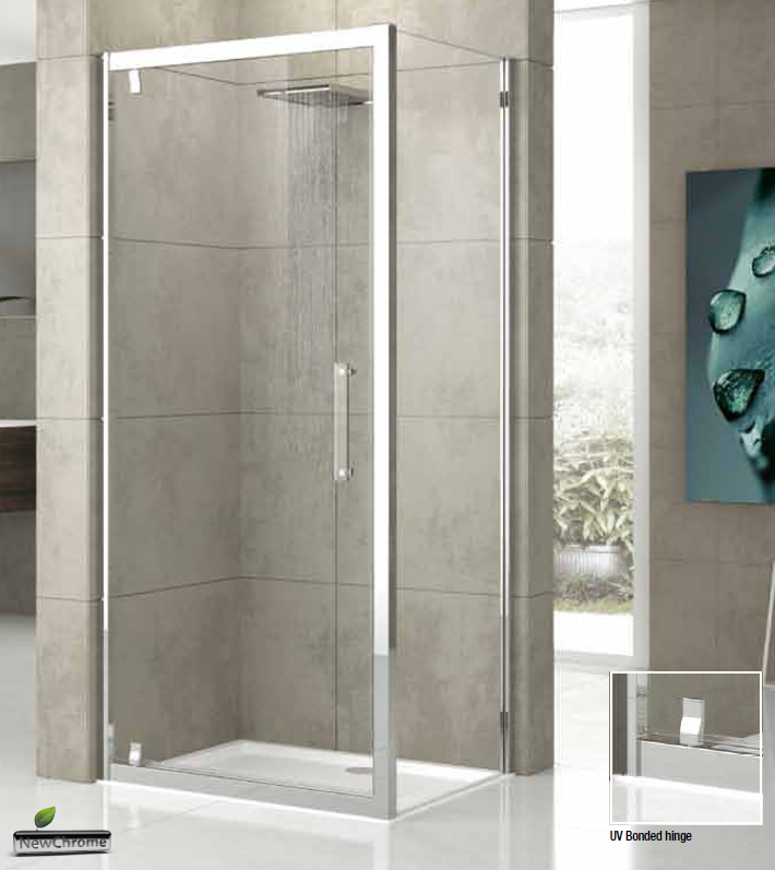 Novellini Rose G Shower Pivot Door (Reversible)