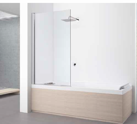 Novellini Young Bath Shower Screen 1V