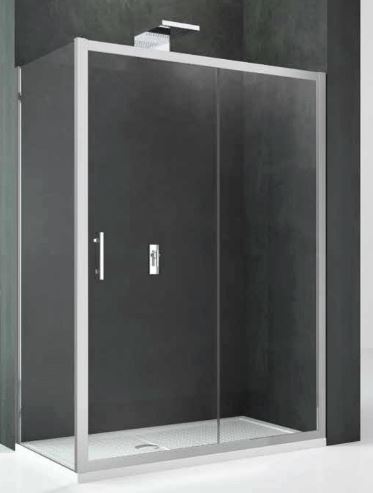 Novellini KALI 2P - 2 Part Sliding Shower Door