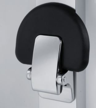 Novellini Black Shower Seat (Round)