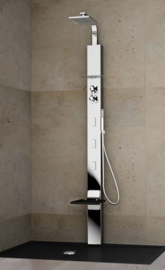 Novellini Feel 2 Soul 4 Equipped Shower Panel