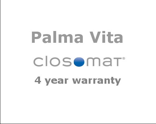 Palma Vita Closomat 4 year warranty