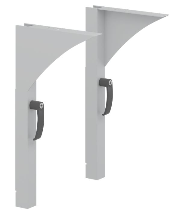 Pressalit - MATRIX - Brackets for Washbasin, 200mm Height Adjustable