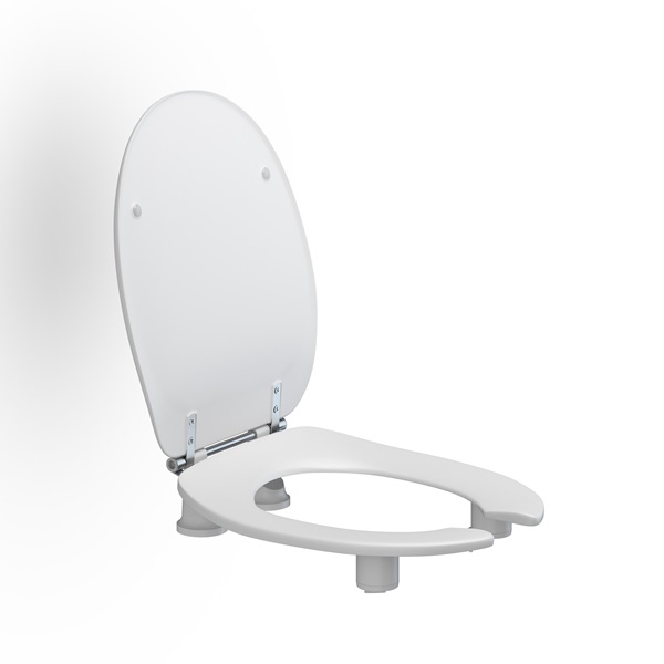 Pressalit Dania 50mm Raised Toilet Seat R31000