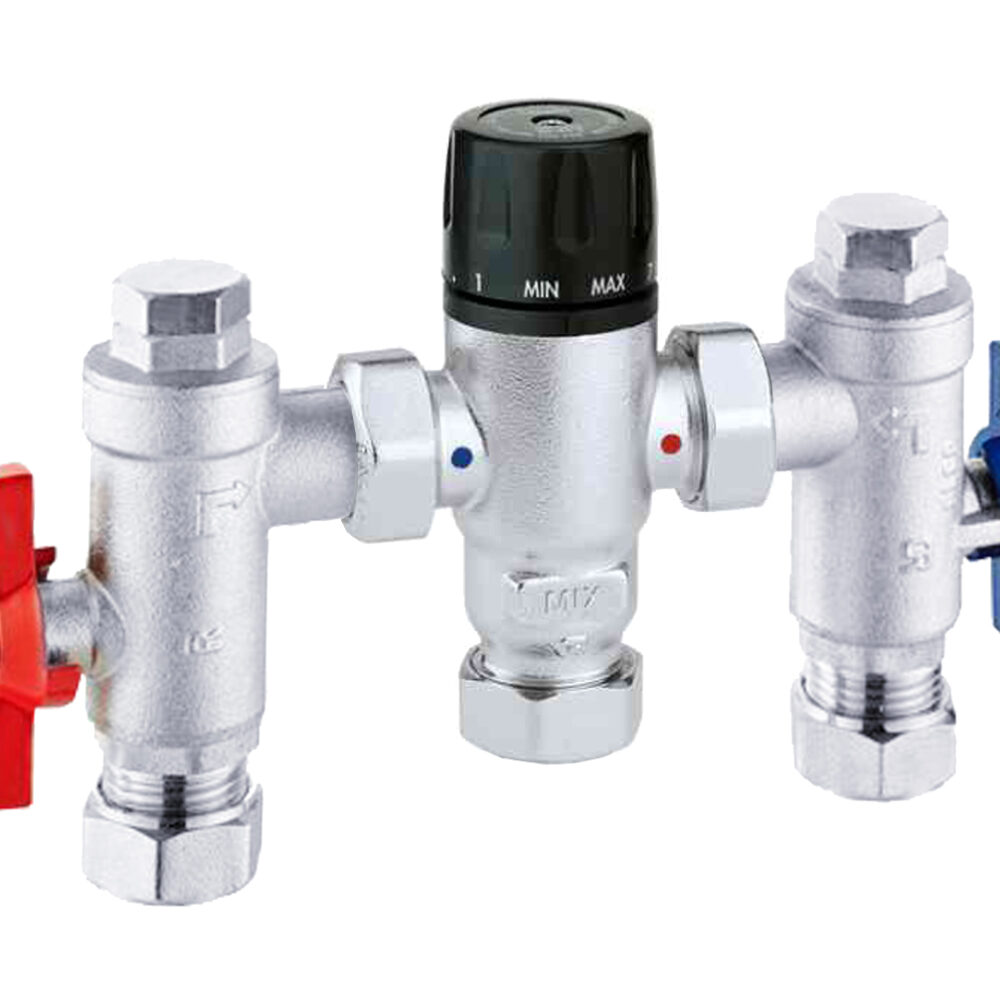 RAK Thermostatic mixing valves 15mm or 22mm